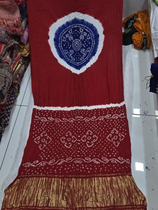 Gaji Silk Multi Colour Kasumba  Saree