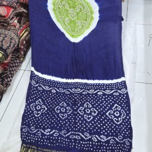 Gaji Silk Multi Colour Kasumba  Saree