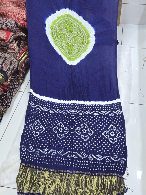 Gaji Silk Multi Colour Kasumba  Saree