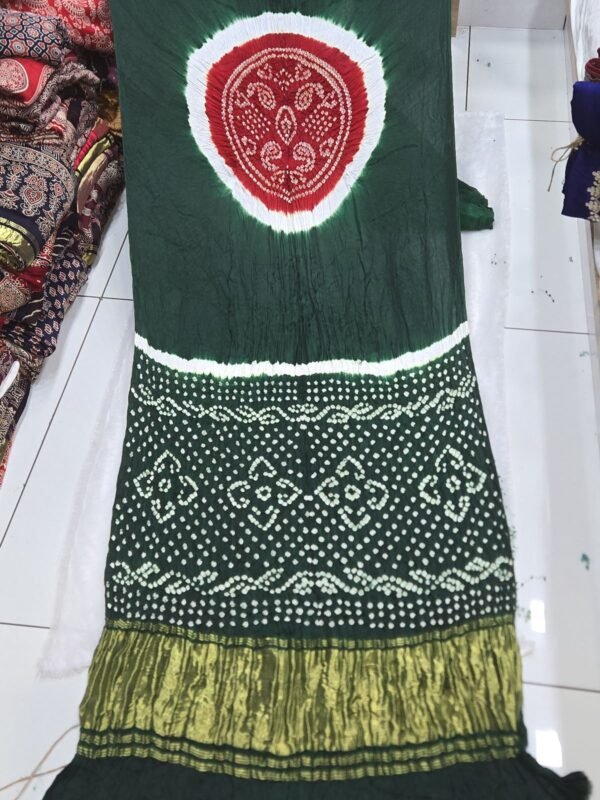 Gaji Silk Multi Colour Kasumba  Saree