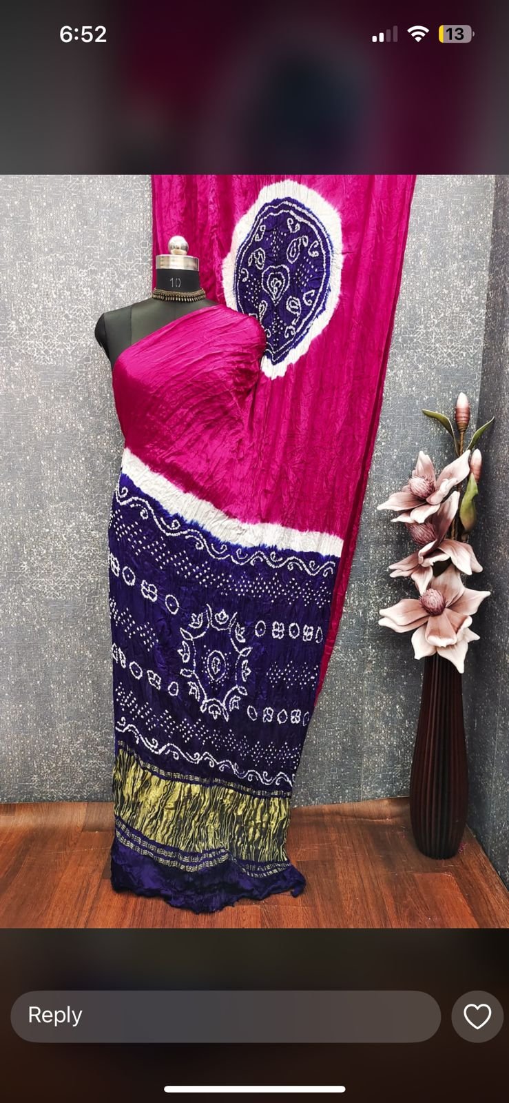 Gaji Silk Multi Colour Pallu Kasumba Saree