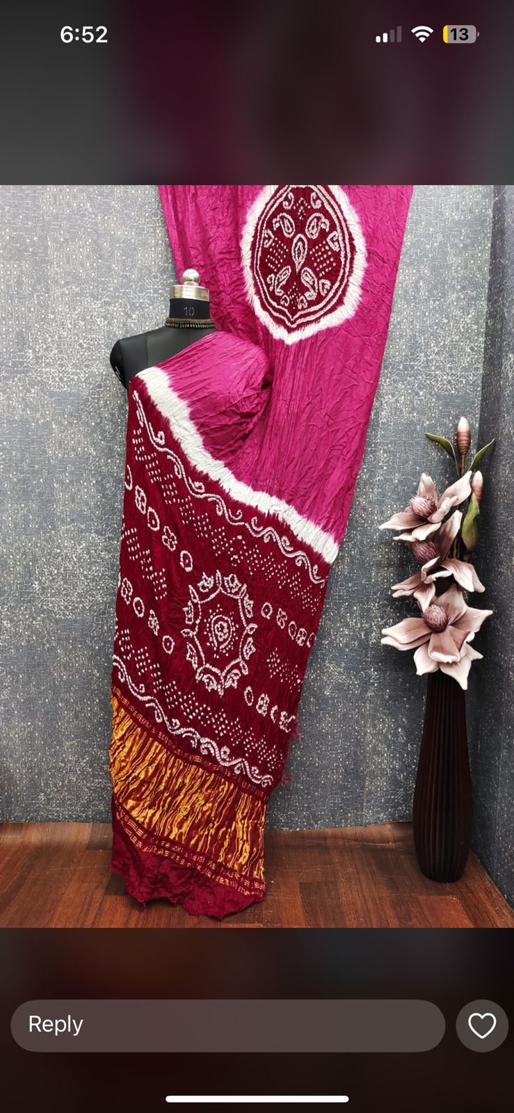 Gaji Silk Multi Colour Pallu Kasumba Saree