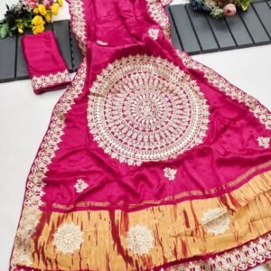 Gaji Silk Rajwadi Gola Gottapati saree